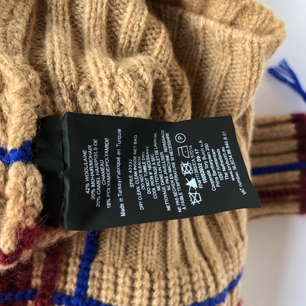 Tory Burch Eden Fringe Classic Knit Sweater - Picture 8 of 8